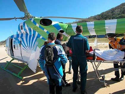 Helicopter Airlift. Photo by Paul Selwood